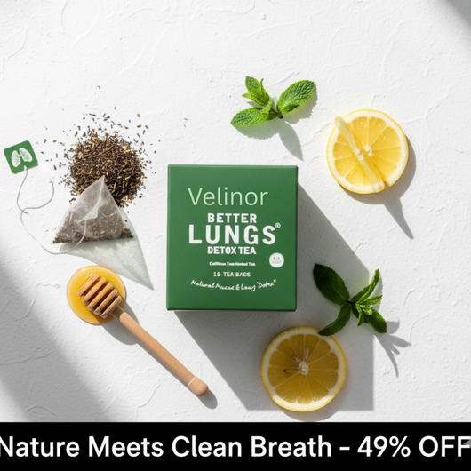 Velinor Lung Detox Tea – Support Clearer Breathing Naturally