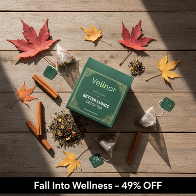 Velinor Lung Detox Tea – Support Clearer Breathing Naturally