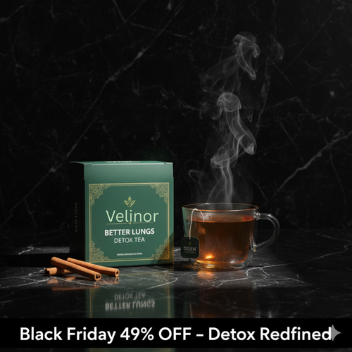 Velinor Lung Detox Tea – Support Clearer Breathing Naturally